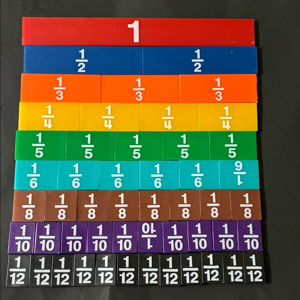 Hand2Mind - FRACTION TILES & CIRCLES SETS (102 pieces)